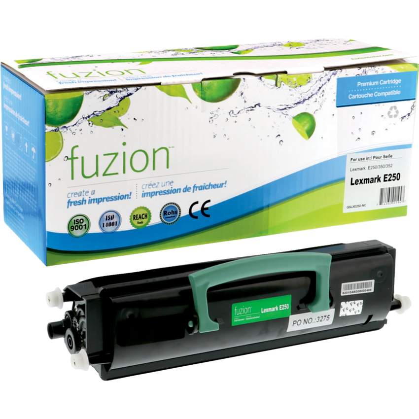 fuzion™ Compatible Laser Cartridges (Lexmark E250) Black