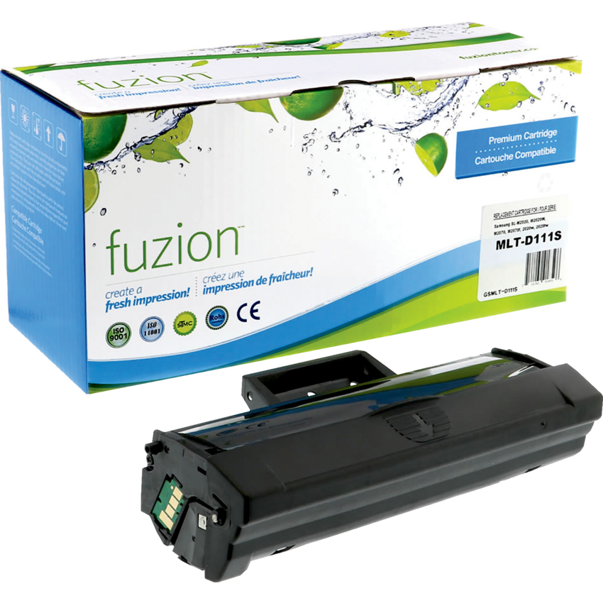 fuzion™ Compatible Laser Cartridges Samsung (OEM#  MLTD111S) Black