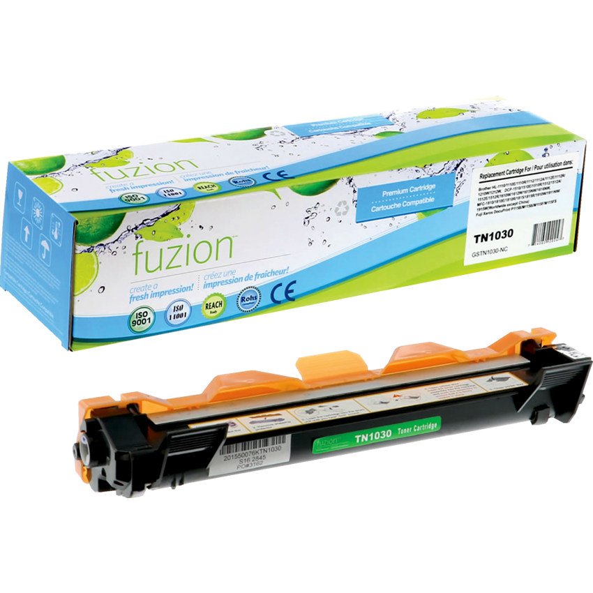 fuzion™ Compatible Laser Cartridges (Brother OEM# TN1030) Black