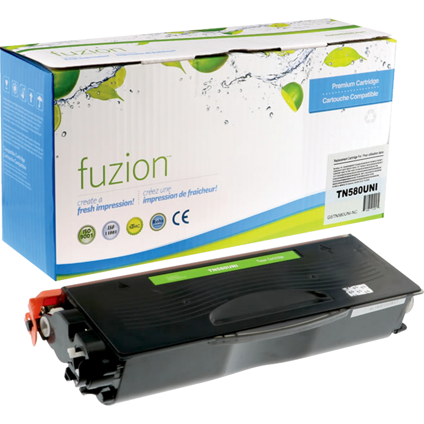 fuzion™ Compatible Laser Cartridges (Brother TN580UNI) Black