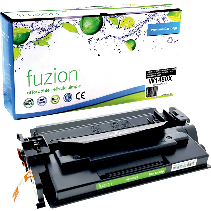 fuzion™ Compatible Laser Cartridges (HP W1480X) Black