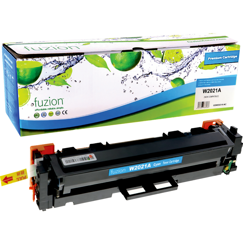 fuzion™ Compatible Laser Cartridges (HP W2021A) Cyan