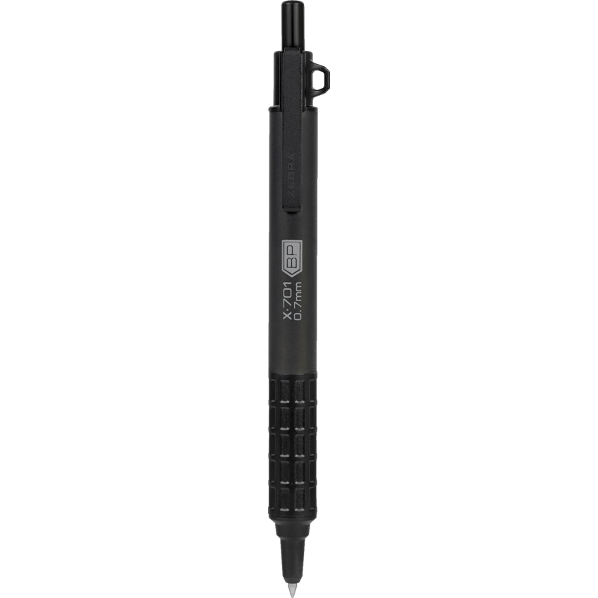 Zebra X-701 Extreme Retractable Ball Point Pen Medium Black