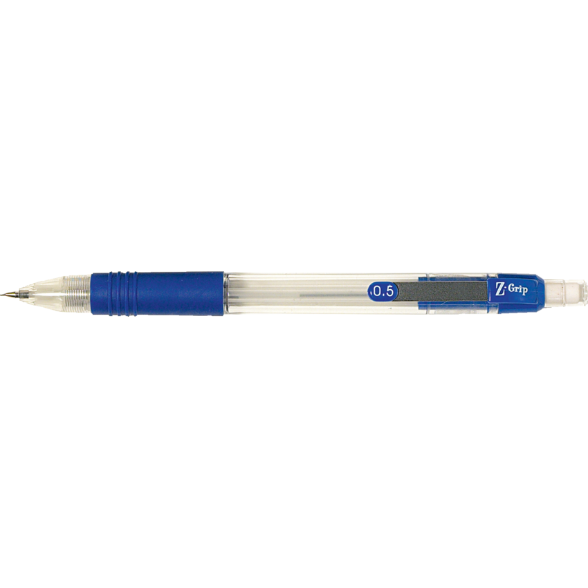 Zebra Z-Grip™ Mechanical Pencil 0.5 mm Blue 12/box