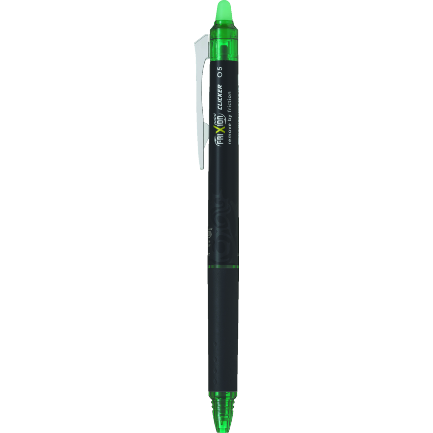 Pilot® FriXion® Point Clicker Retractable Erasable Gel Pens 0.5 Green