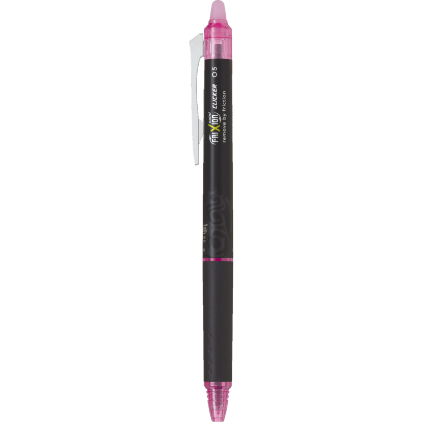 Pilot® FriXion® Point Clicker Retractable Erasable Gel Pens 0.5 Pink