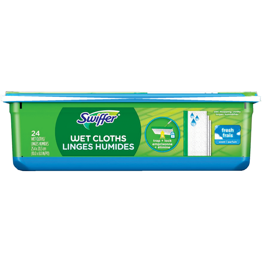 Swiffer® Sweeper Refills Wet Cloths 24/pkg
